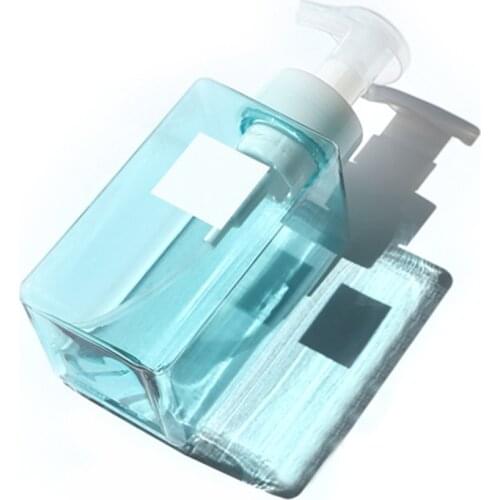 1*Pump Head Bottle 450ml Square Pump Plastic For Facial Cleanser Lotion Quickly Foam Can Quickly Foam Produce Smooth