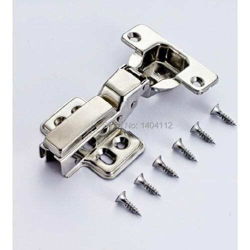 Fixed Half overlay SUS304 Stainless Steel Damping hinge for Kitchen Bedroom Living room Cupboard door