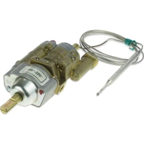 ELECTROLUX ZANUSSI PEL 24ST 058369 GAS TAP THERMOSTAT VALVE 120-320C 12mm IN/OUT