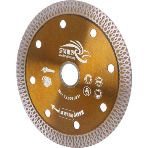 Hot Pressed Sintered Diamond Saws Blade Mesh Turbo Cutting Disc For Granite Marble Tile Ceramic