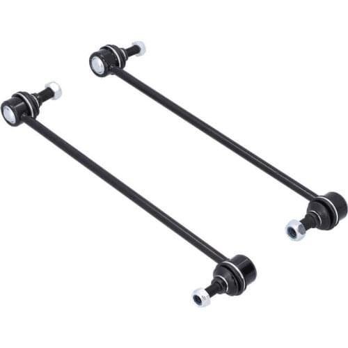 K80501 Pair Sway Bar Links Front Stabilizer Hard‑Wearing Black K80501 Replacement for S60 All Models 2001 ‑ 2009