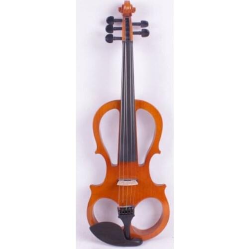 Orange 5 -String 4/4 New Electric Acoustic Violin #5-2518# i can make any color