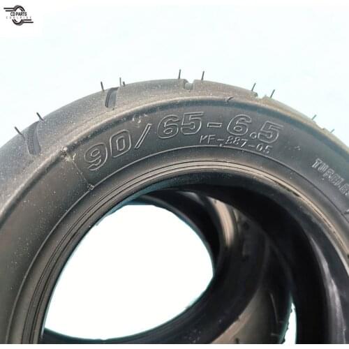 Suitable for 49CC Mini Motorcycle Small Sports Car Tires, Rear 110/50-6.5 Front 90/65-6.5 Tubeless Inner Tube
