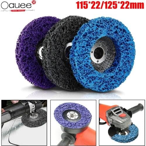 1 Pcs 125mm Poly Strip Disc Abrasive Wheel Paint Rust Remover Car Motorcycles Clean Grinding Wheels Durable Angle Grinder Car