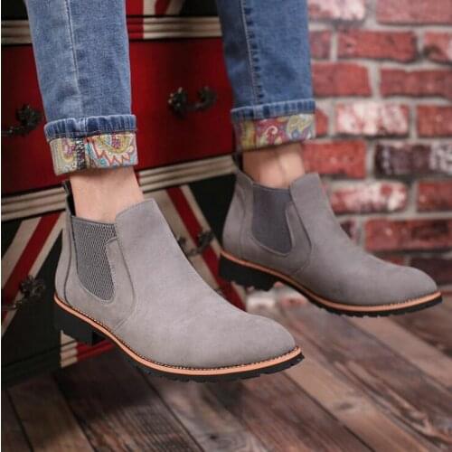 Мужские ботинки челси RZYFFS China At AliExpress