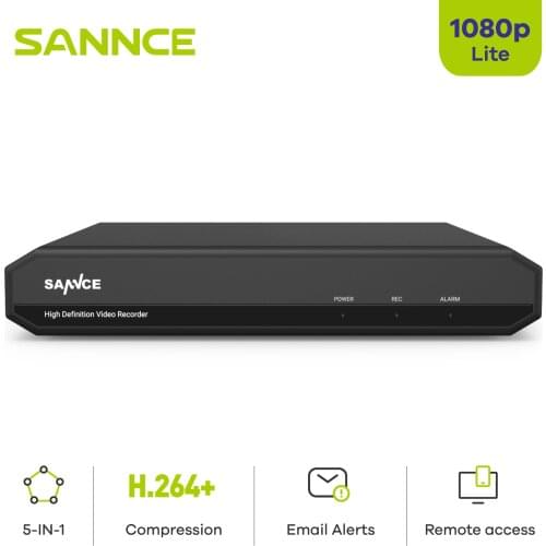 SANNCE Video Recorders For Video Surveillance