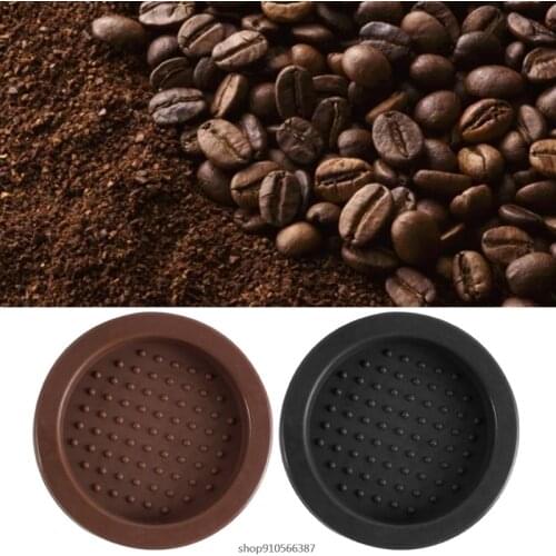 Silicone Coffee Tamper Holder Pad Round Mat Stand Thicken Anti-skid Non-slip Espresso Powder Maker Machine Accessories Wholesale