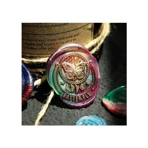 Wax Seal Stamp cat flowerCopper Head Vintage Envelope Sealing Hobby Tools DIY Sealing Wax Decoration Craft Kits