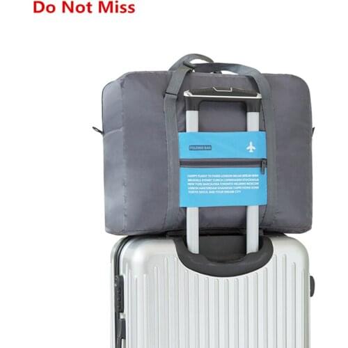 Do Not Miss Drop ship women Folding Travel organizer bag waterproof Luggage storage Travel bag Large Capacity men handbag