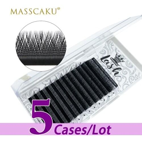 5case/lot New fashionable 0.07 thickness Y-shaped false eye lashes faux mink eyelashes extension with custom package