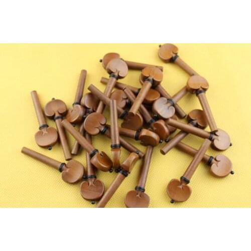 50pcs high quality Violin Pegs Jujube wood Violin Tuning Pegs 4/4, violin parts