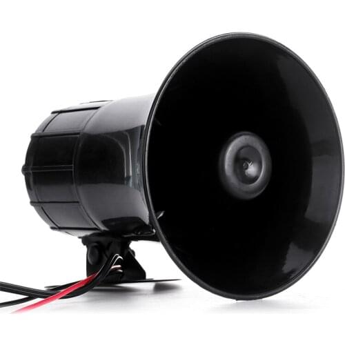 7 sound Loud Horn Motorcycle 400W Auto Car Vehicle Truck Speaker Warning Alarm Siren Polices Fires Ambulance Horn Loudspeaker