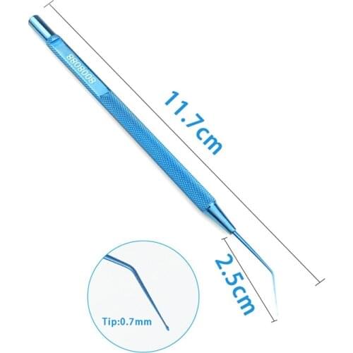Autoclavable Ophthalmic Hook Botton Manipulator Ophthalmic Instruments