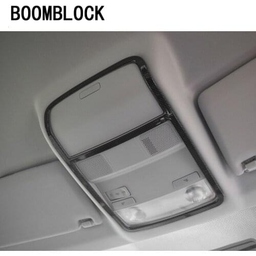BOOMBLOCK Car Covers Trim Stickers For VW Tiguan 2010 2011 2012 2013 2014 2015 Reading Lights Lamp ABS Chrome