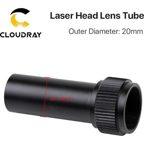 Cloudray T Series CO2 O.D.20 Tube for D20 F50.8 Lens for CO2 Laser Cutting Engraving Machine