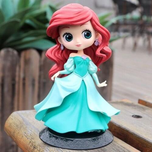 Disney The Little Mermaid Ariel Princess 15m Action Figure doll Toys Cake Topper For Kids Gifts