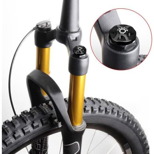 Aluminium Alloy MTB Front Fork Covers Replacement Mountain Road Bike Front Shoulder Air Gas Valve Cap Cycling Parts