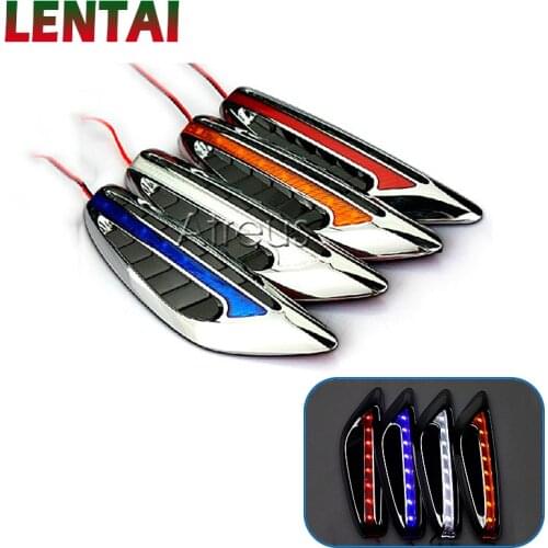 LENTAI 1Set Car Steering lights Auto Side turn signals Lamp For Audi A4 B6 B8 VW Passat B5 B7 Skoda Octavia A7 A5 Renault Megane