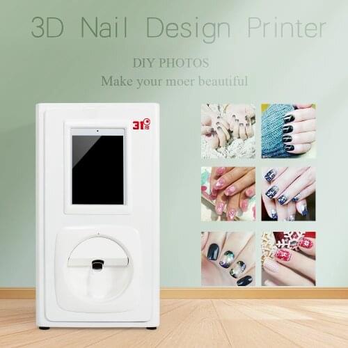 Nail Painter Finger Beauty Printing Graphic Photo Machine 3D Automatic Smart Nail Printer