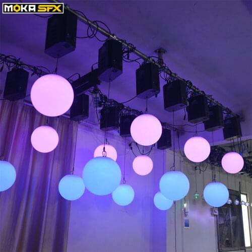 4 Pcs/lot full color Stage Kinetic light led magic ball RGB DMX led lift ball led effect light for party/culb/bar/wedding