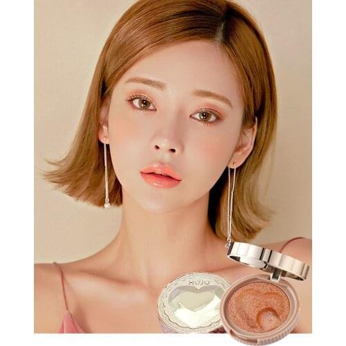 Monochrome eye shadow crystal sparkling pearl cotton candy flaking wet eye shadow cream waterproof