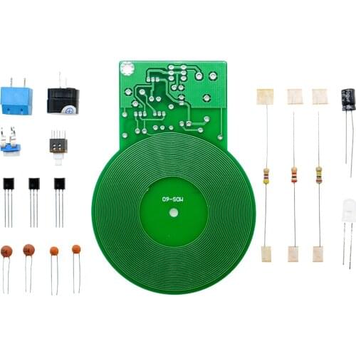 DC 3V-5V Metal Detector Kit Electronic Kit 60mm Non-contact Sensor Board Module DIY Electronic Part Metal Detector DIY Kit