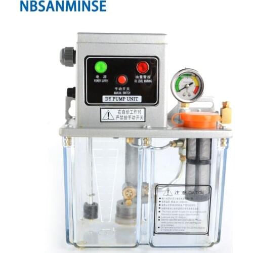 SDY2-32P Lubrication Pump 3 Liter 2 Mpa with Pressure switch level switch for Thin Oil lubrication system NBSANMINSE
