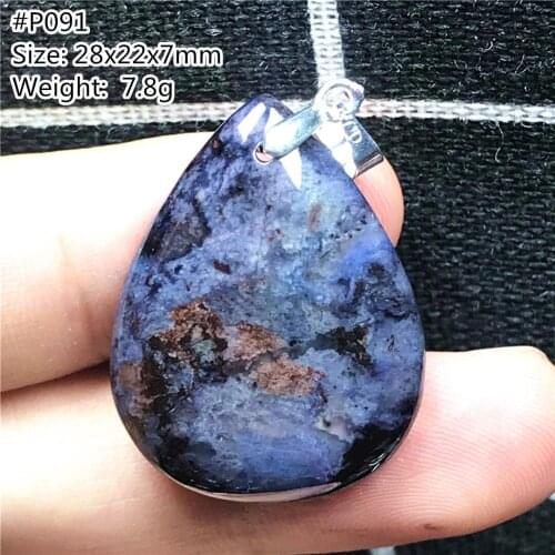 Top Natural Sugilite Pendant Jewelry For Women Lady Men Gift Crystal 32x21x8mm Beads Silver Stone South Africa Gemstone AAAAA