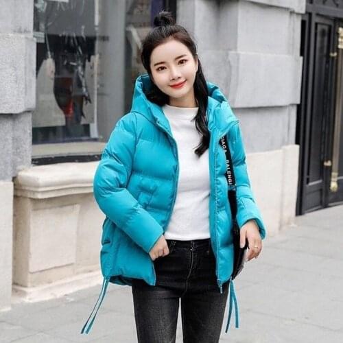2021 New Fashion Winter Jacket Women Thick Warm Down Cotton Jacket Student Bread Coat Women Clothing Casual Wild Female Jacket