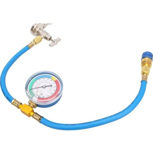 New Car R134A A/C Air Conditioning Refrigerants Recharge Charging Hose Pipe Gauge Auto Car Accessories