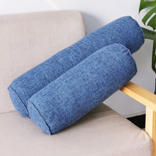 Solid Color Waist Cushion Washable Cervical Spine Leg Mats Driving Travel Sleeping Abdomen Support Pillow Health Care