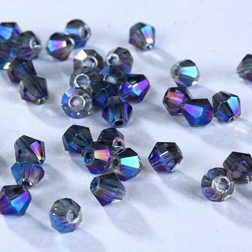 Wholesale 1000pcs 2mm Bicone Austria Crystals Beads Faceted Glass Bead loose Spacer Beads DIY Jewelry Making #5301