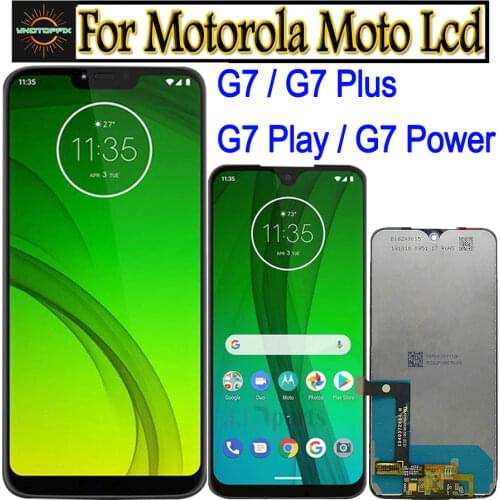 Original display for moto g7 plus LCD G7 Play Display Touch Screen Digiziter Assembly for moto g7 power lcd display G7 lcd