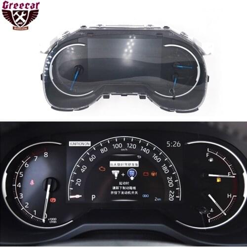 Dash board Dashboard Lcd Display High-profile Instrument Panel LCD Upgrade Instrument Assembly Odometer Tachometer For Rav4 2020