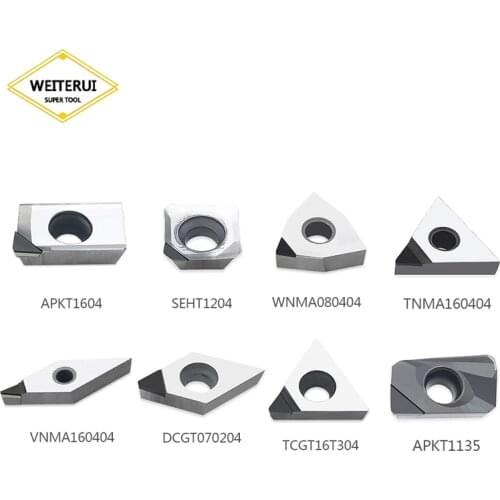 2Pcs/set CBN APKT1135 APKT1604 TNMA160404 TCGT16T304 SEHT1204 WNMA080404 VNMA160404 Insert Lathe Tool CNC Cutter Turning Tool