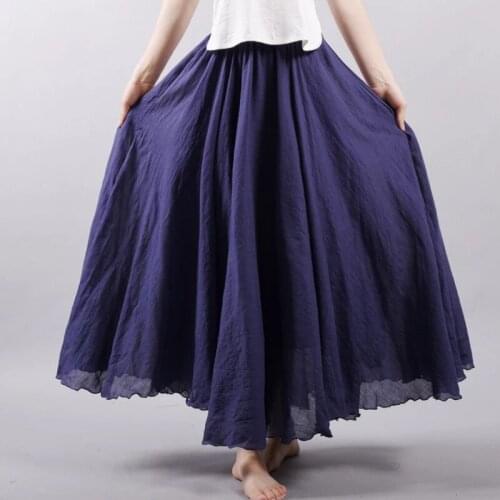 Yu Yao Xiu Xiu High Waist Skirts For Women