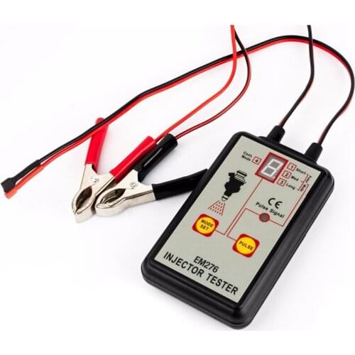 12V Professional ALL SUN EM276 Professional Injector Tester Fuel Injector 4 Pluse Modes Tester Fuel System Scan Tools