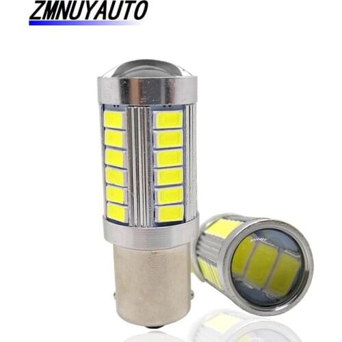2x 1156 BA15S P21W Car LED Signal Light BAY15D P21/5W LED T20 7443 Tail Turn Brake Reverse Bulb 3157 Lamp 12V 6000K