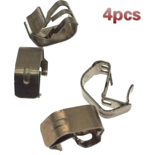 4pcs for Toyota Corolla Crown Reiz Camry 2.4 Buckle Circlip Front Brake Pad Iron Clip Steel Sheet Clamp gasket altis