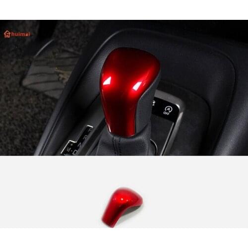 ABS for Toyota Corolla E210 Camry Yaris Avalon Interior Accessories Car Gear Shift Lever Knob Handle Frame Cover Trim 2019 2020