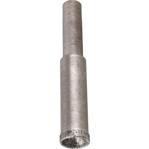 8mm Spherical Concave Head Diamond Mounted Point Grinding Bit Grit 100 Silver