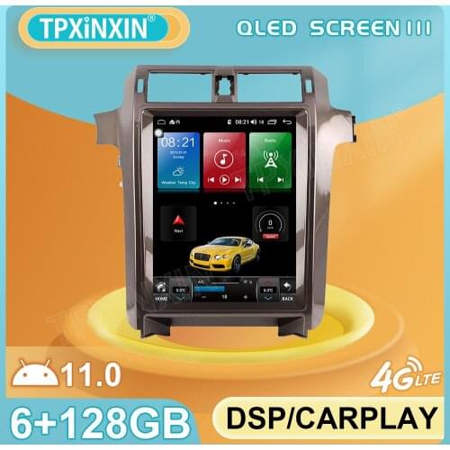 Android 11 6G+128GB Tesla Style for Lexus GX460 2010 2016 GPS Car Navigation Multimedia Video Stereo Player Radio Carplay 2 DIN