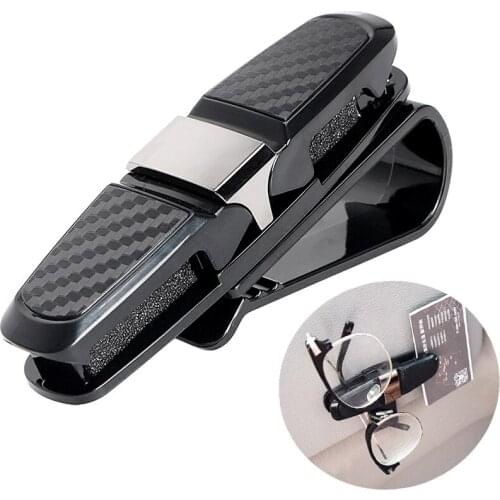 Car Glasses Holder Universal Eyeglasses Clip for toyota auris reno megane 2 focus kia sportage 3 grand vitara kia rio 2018