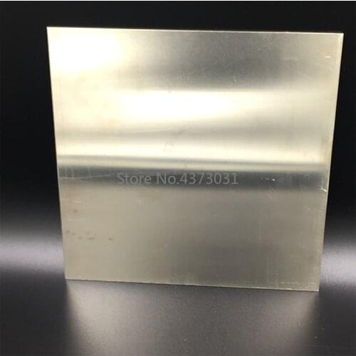 200x200mm White Nickel copper plate DIY Handmade material Cupronickel plate Material for Industry Mould or Metal Art
