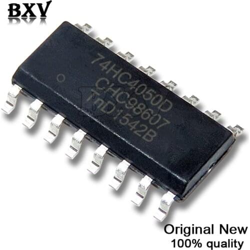 10PCS 74HC4050D SOP-16 74HC4050 SOP SN74HC4050DR new and original IC