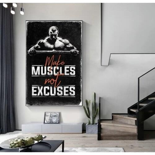 Canvas Graffiti Art Poster Motivational Quote Canvas Painting Room Decorative Wall Art Prints Picture Living Room Corridor Decor