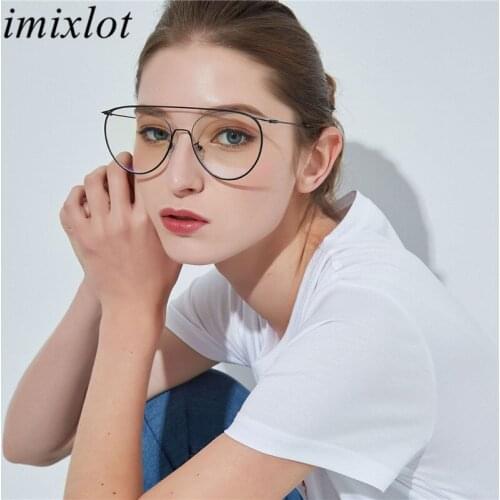 Женские солнцезащитные  круглые очки Imixlot China At AliExpress