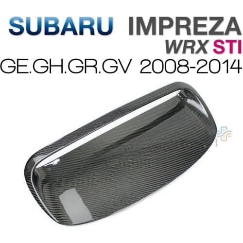 JDM OEM Carbon Fiber Scoop Bonnet Hood Vents Kit Cold Air Intake For Subaru Impreza WRX STI GE GH GR GV 2008-2014 09 10 11 12 13