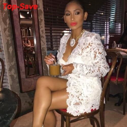 Fashion Lace Party 2piece Set Women Long Sleeve Temperament Matching Sets Female Plus Size Elegant Streetwear Sexy Club Outfits