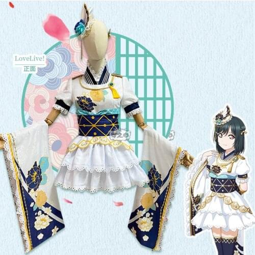 Love Live! Nijigasaki High School Idol Club Mifune Shioriko Cosplay Costumes Women Dress Halloween Carnival Uniforms Custom Made